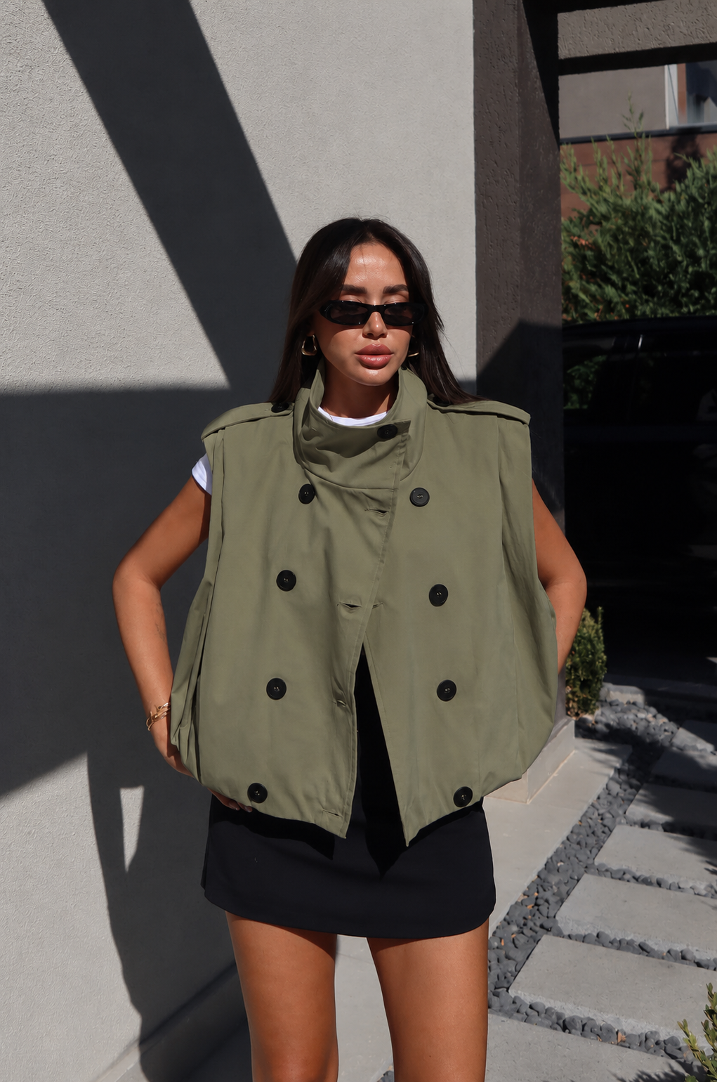 The Monaco Buttoned Vest