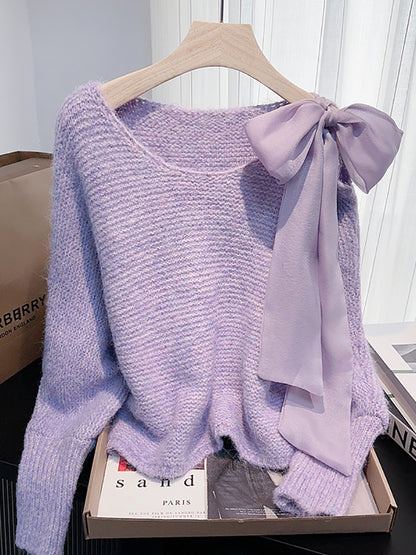 Ribbon Knit Sweater