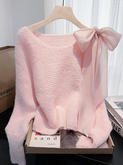 Ribbon Knit Sweater