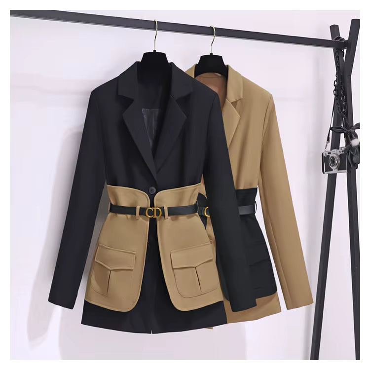 Belt outwear Blazer