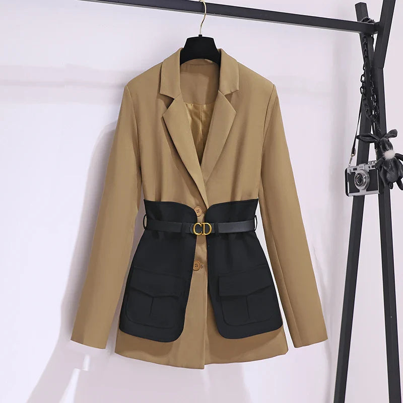 Belt outwear Blazer