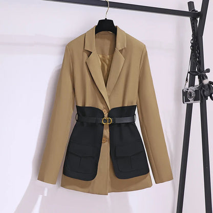 Belt outwear Blazer