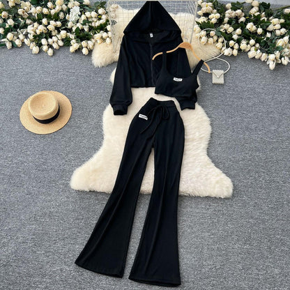 Ribbed three pieces travel set