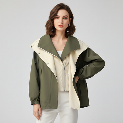 Two-Tone Utility Jacket
