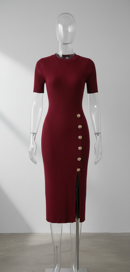 Knitted Casual Sweater Dresses