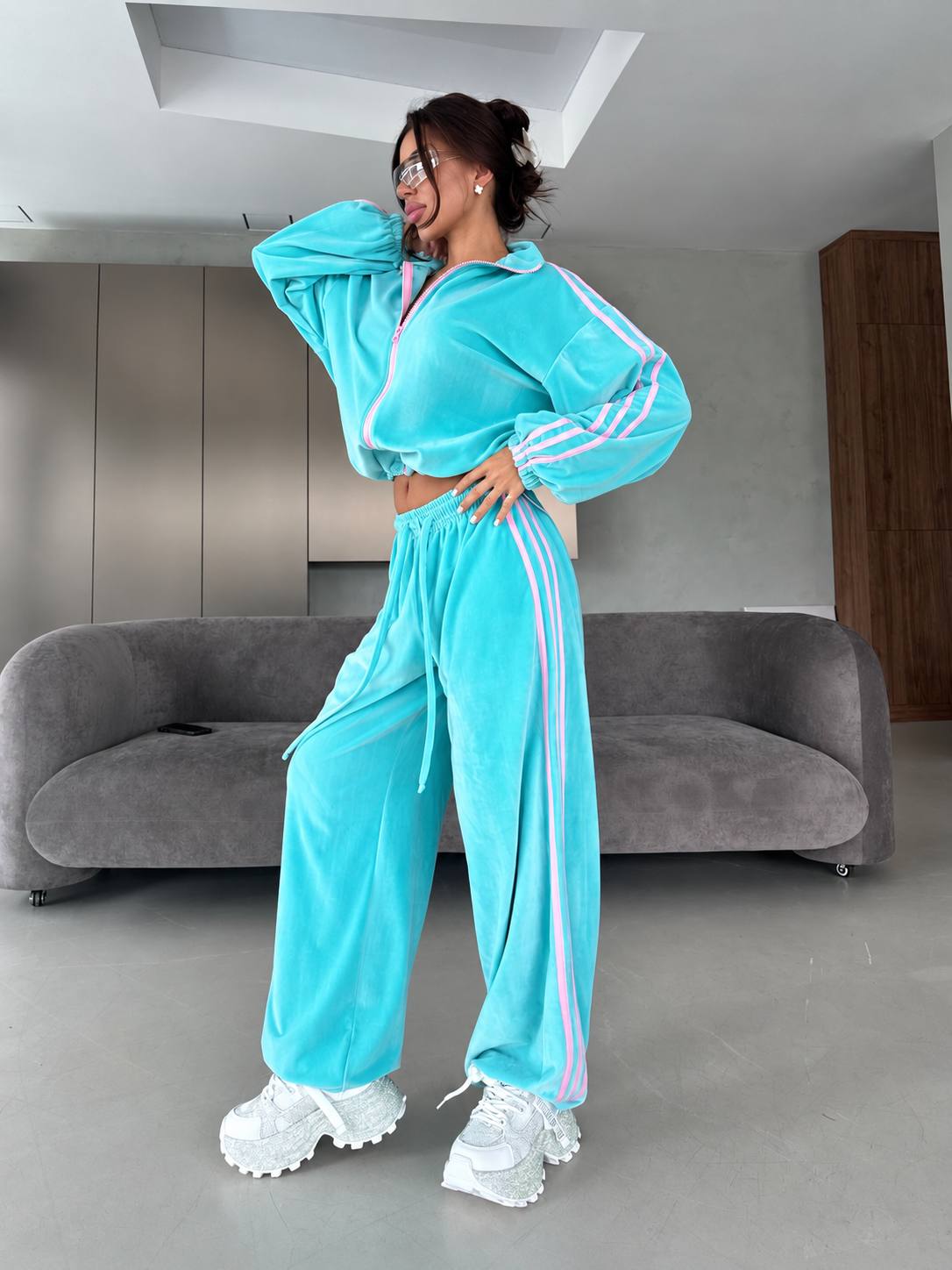 The Candy Velour Set