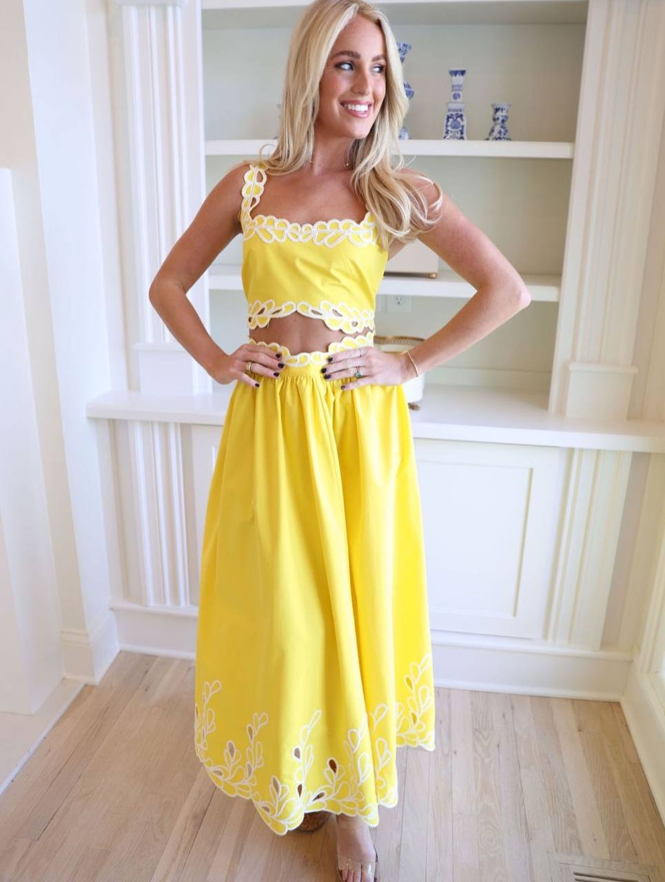 Bloom skirt set
