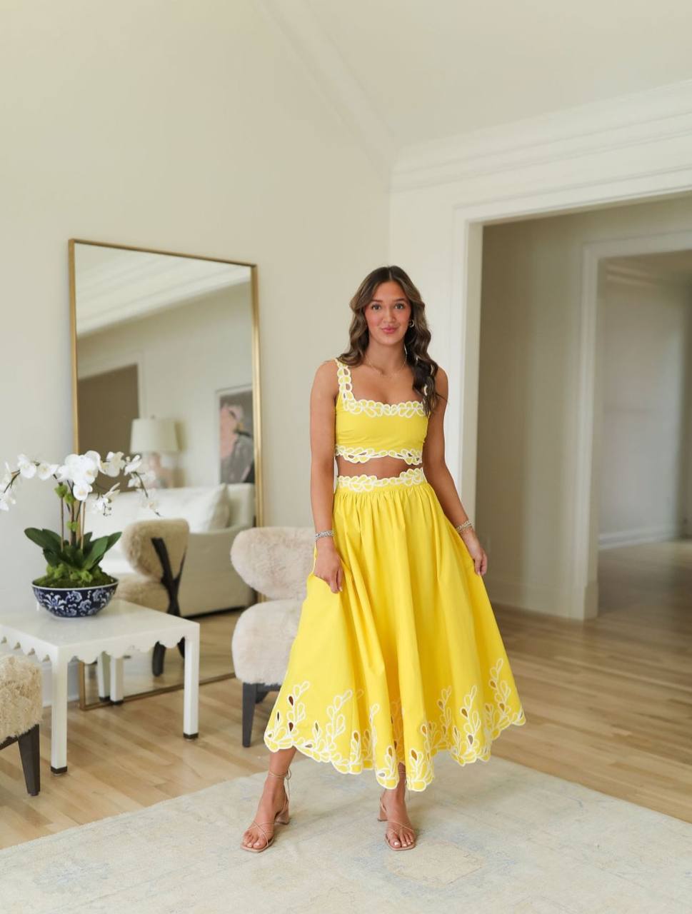 Bloom skirt set