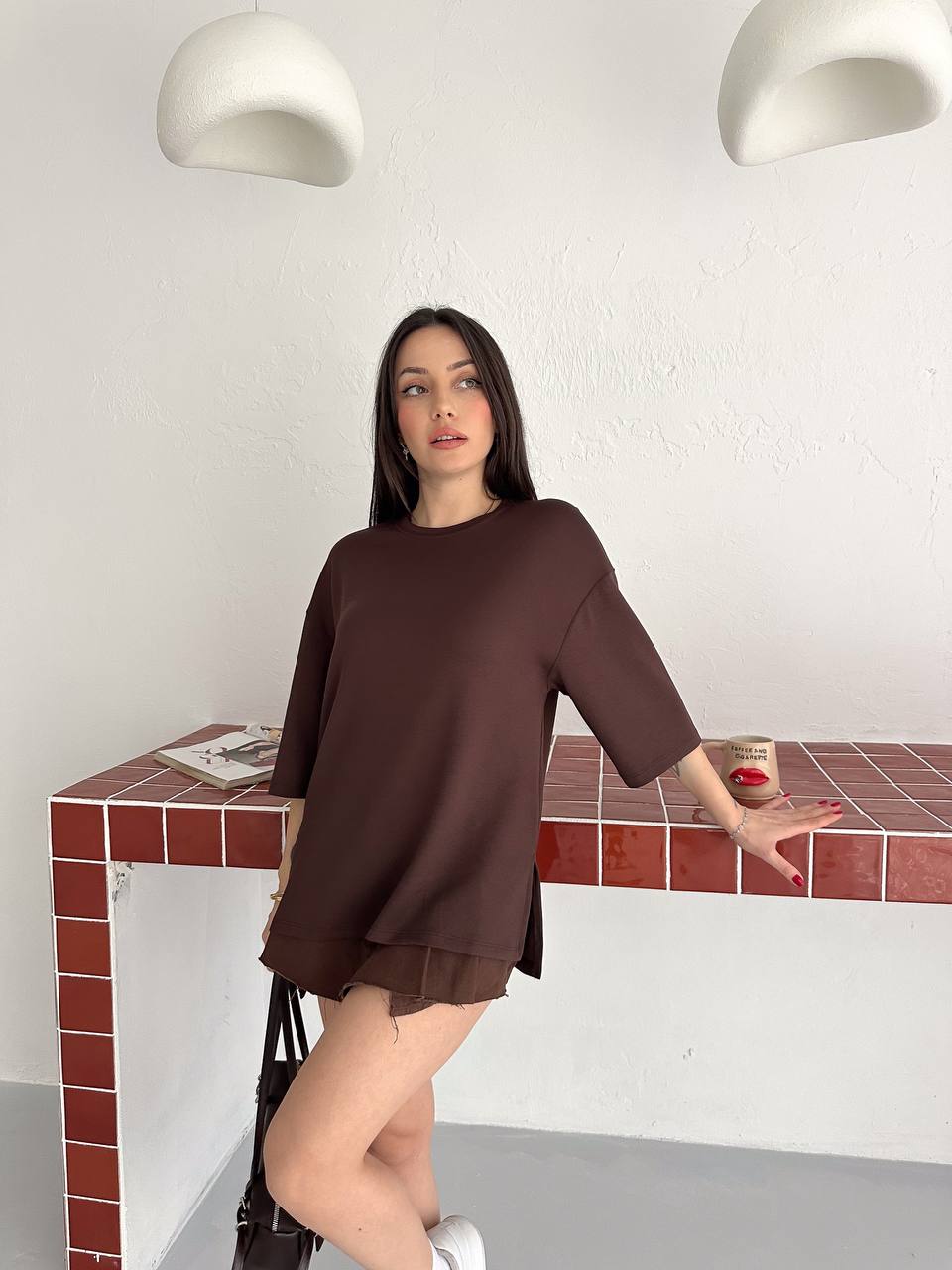 Mila Oversized Modal Tee