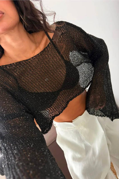 Zara Mesh Crop