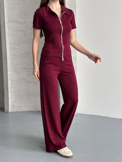 Noura Zip Lounge Set