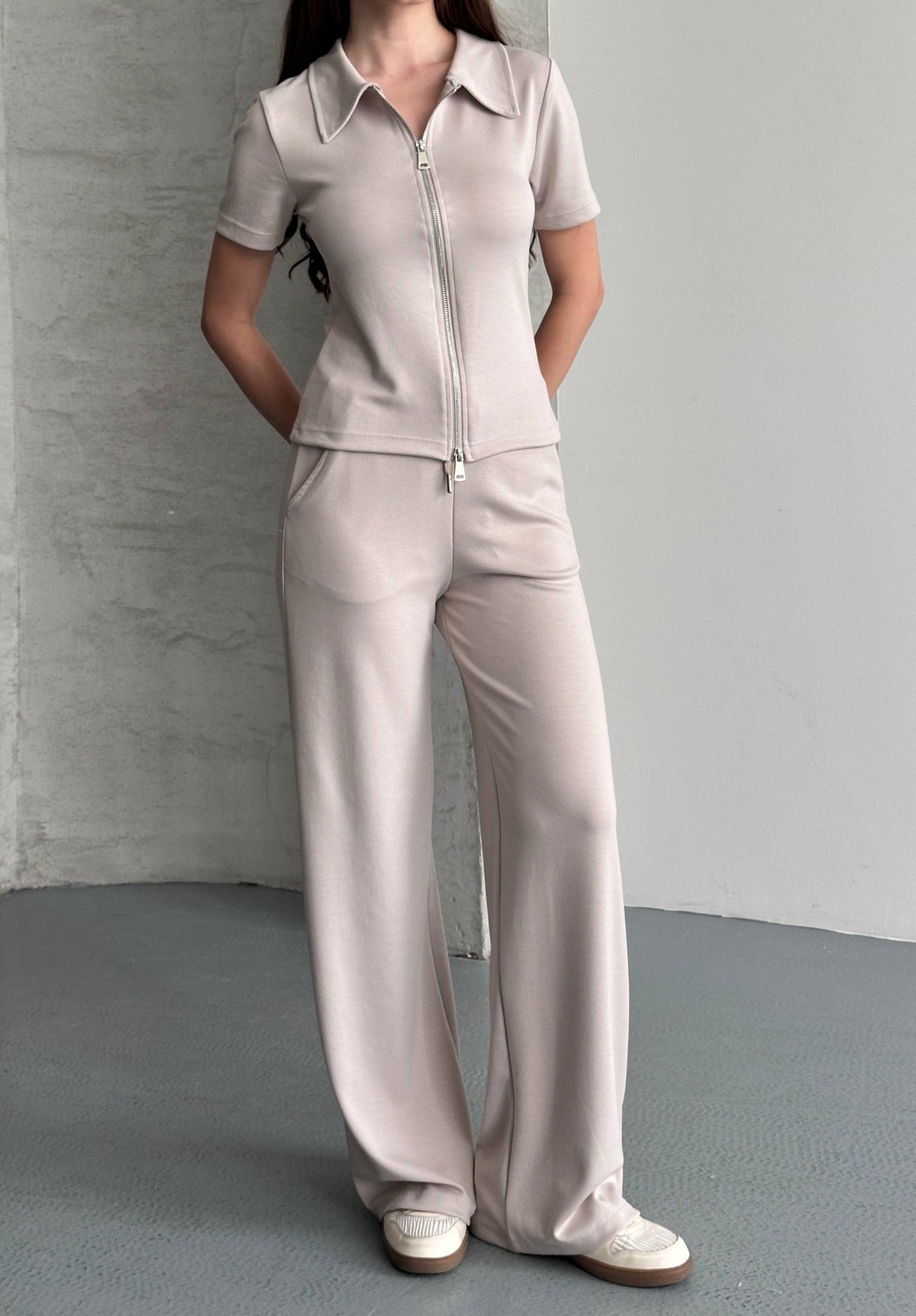 Noura Zip Lounge Set
