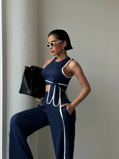 Aria Contrast Luxe Set