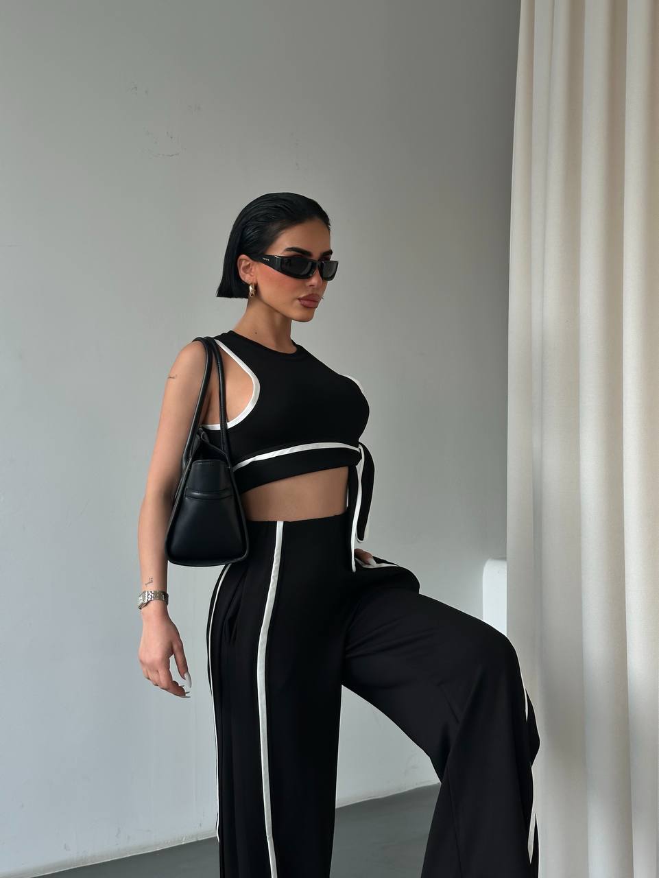 Aria Contrast Luxe Set