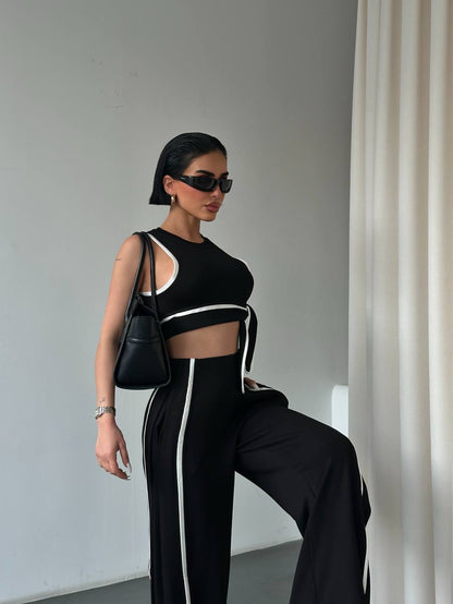 Aria Contrast Luxe Set