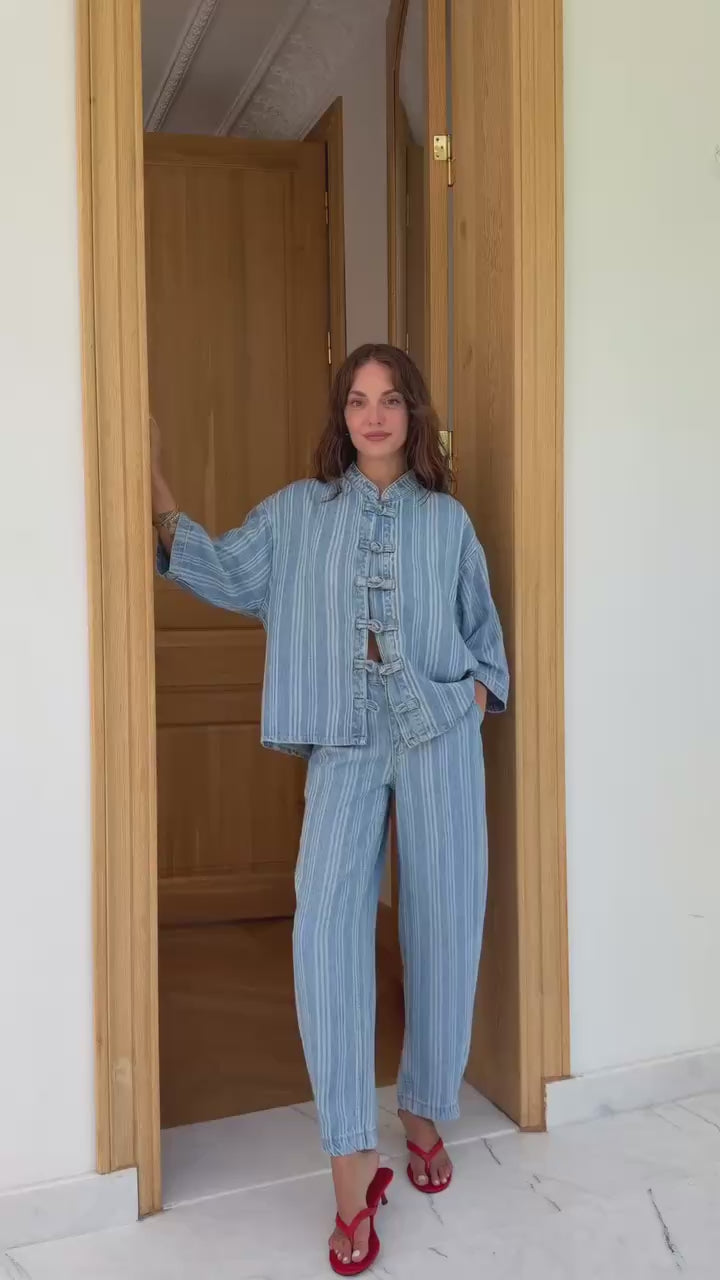 Azure Denim Set